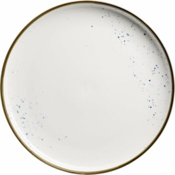 Mäser Plytká tanier Pintar White modré bodky 27 cm