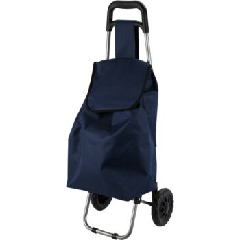 Nákupná taška na kolieskach 33 l, 53 x 31 x 18 cm, modrá
