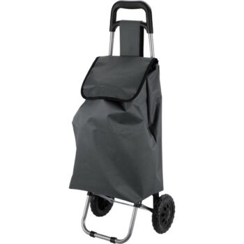 Nákupná taška na kolieskach 33 l, 53 x 31 x 18 cm, sivá
