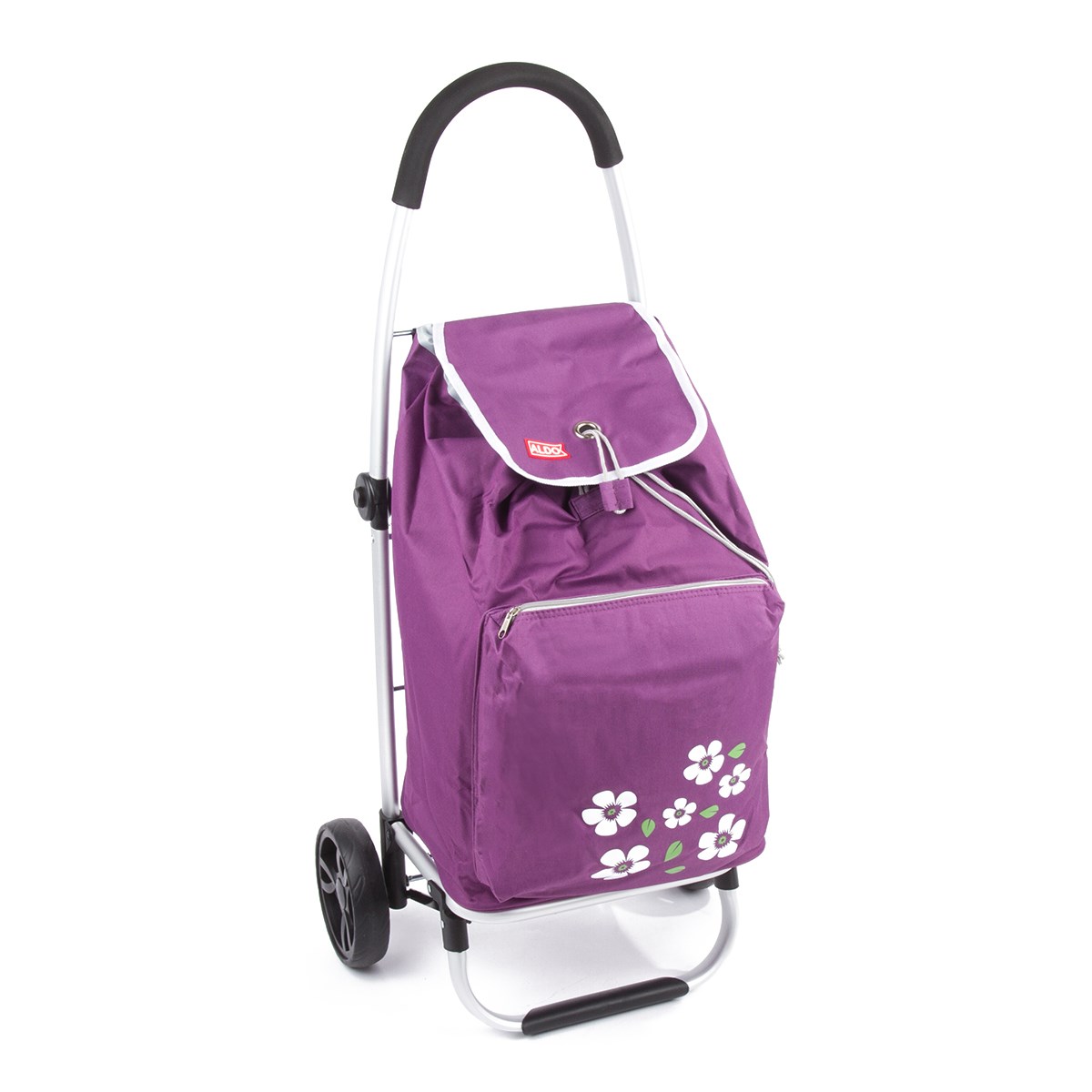 Nákupná taška na kolieskach Malaga, fialová Nákupná taška na kolieskach Malaga, fialová