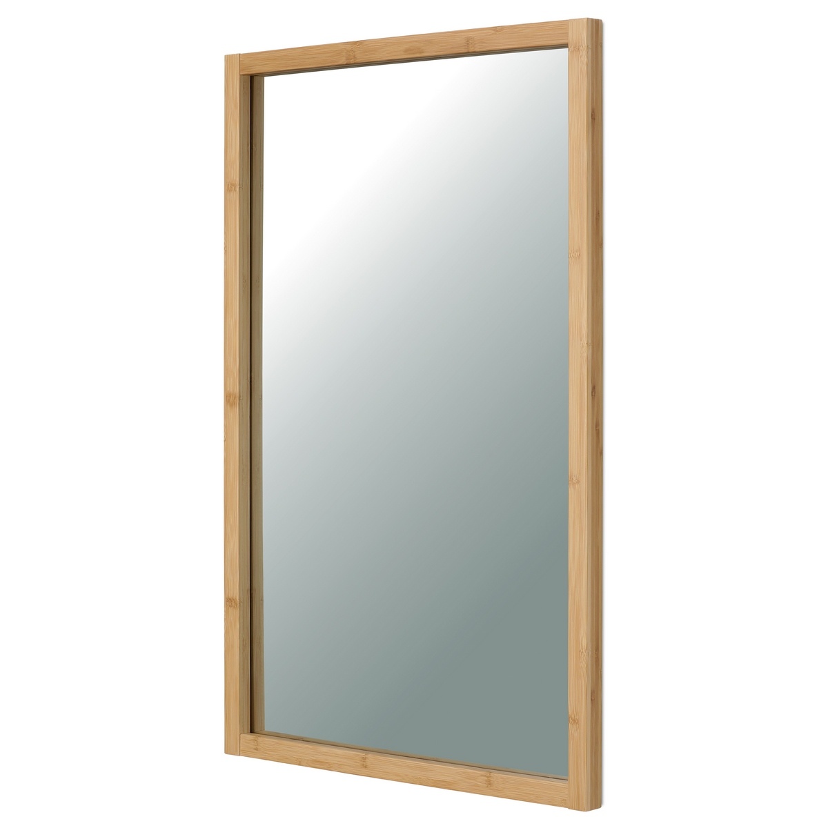 Nástenné zrkadlo B044 NAT, bambus, L Nástenné zrkadlo B044 NAT, bambus, L