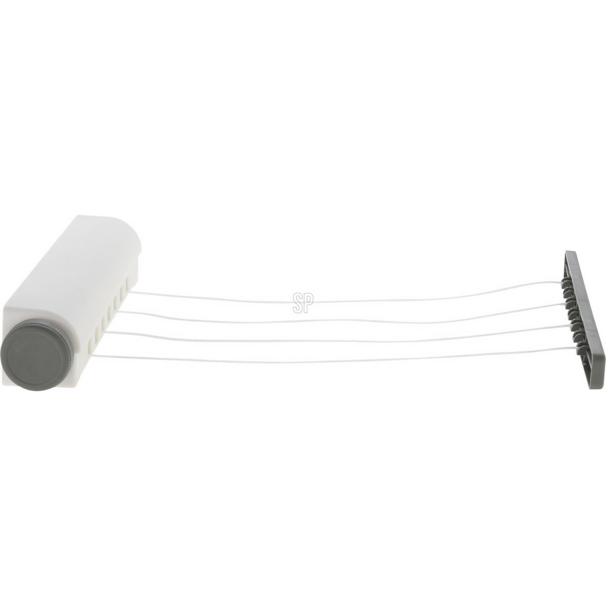 Nástenný sušiak na bielizeň samonavíjací 4 šnúry, 3,6 m Nástenný sušiak na bielizeň samonavíjací 4 šnúry, 3,6 m