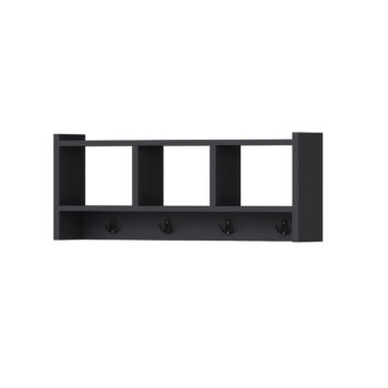 Nástenný vešiak Midnight Anthracite