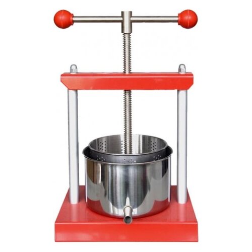 Nehrdzavejúci ručný lis na ovocie, 6 l Nehrdzavejúci ručný lis na ovocie, 6 l