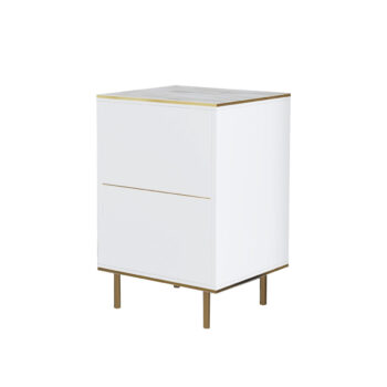 Nočný stolík Imaj Marble White