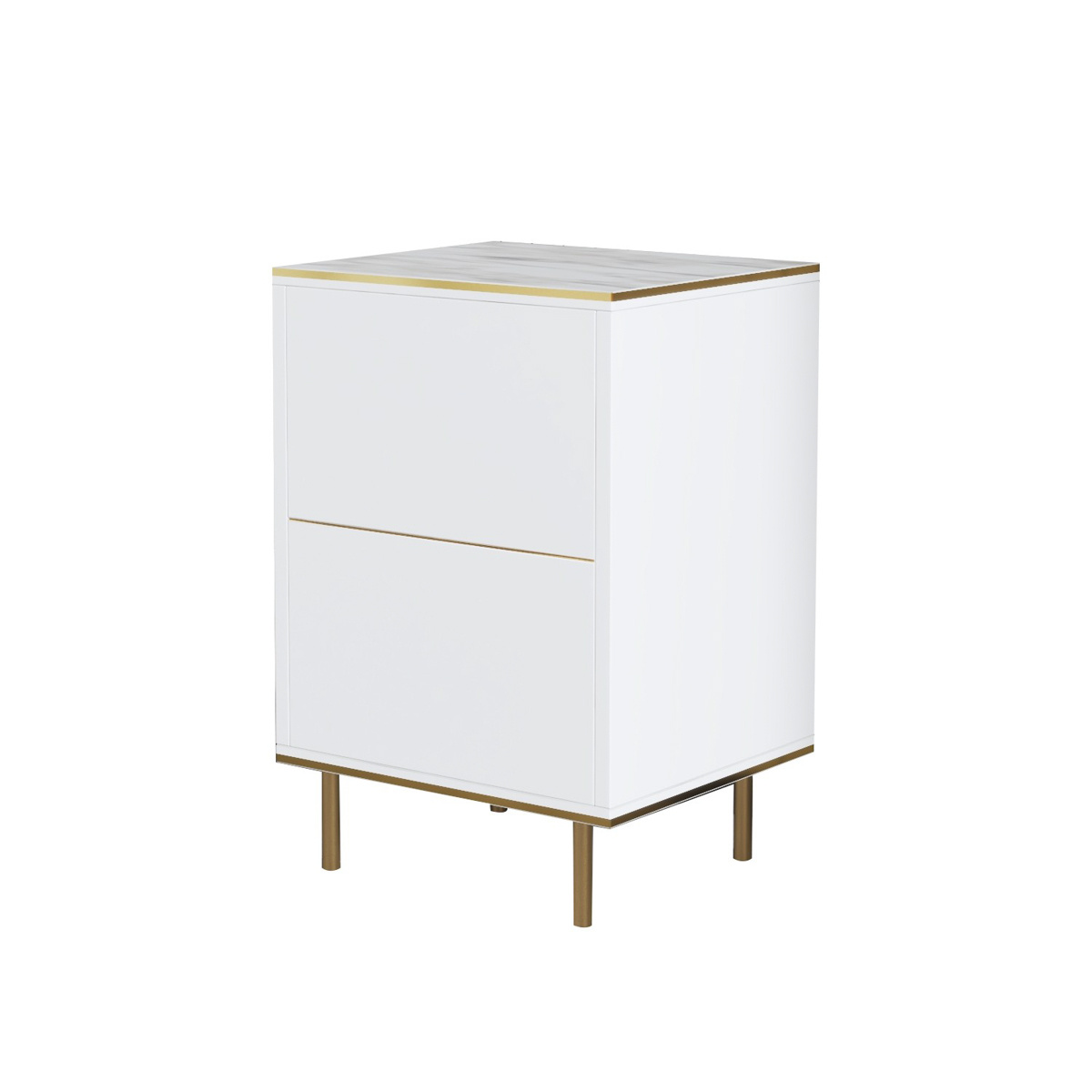 Nočný stolík Imaj Marble White Nočný stolík Imaj Marble White