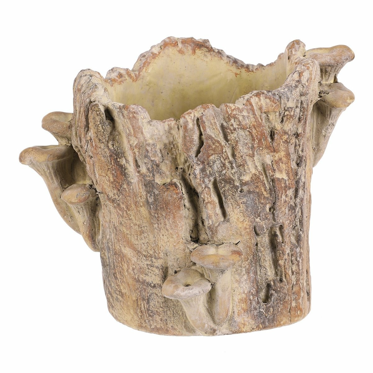 Obal betónový - peň s hríbami, 20 x 18 x 18 cm, 20 cm Obal betónový - peň s hríbami, 20 x 18 x 18 cm, 20 cm