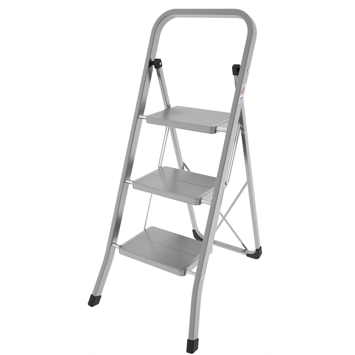 Oceľové schodíky STABILO, 3 stupne Oceľové schodíky STABILO, 3 stupne