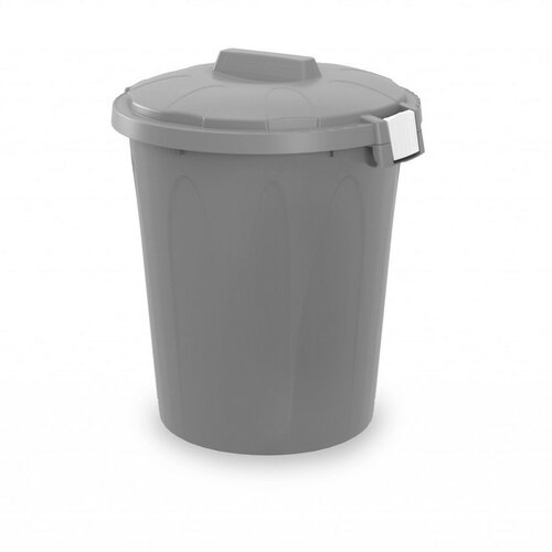 Odpadkový kôš Dustbin, 50 l, sivá, 50 l Odpadkový kôš Dustbin, 50 l, sivá, 50 l