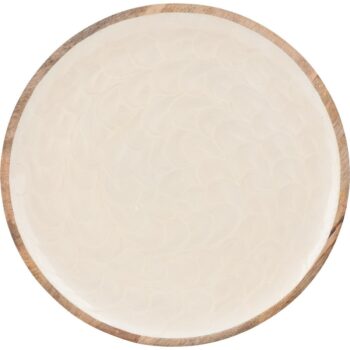 Okrúhly plytký tanier Mango, 30 x 1,5 cm