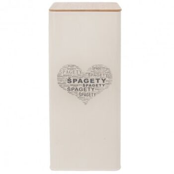 Orion Dóza Špagety SRDCE 11,5x11,5x28,5 cm 127535