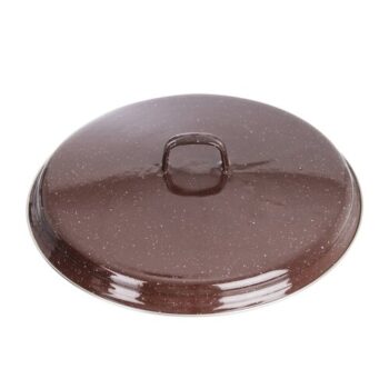 Orion Pokrievka smalt BROWN Lem, 33 cm, pr. 33 cm