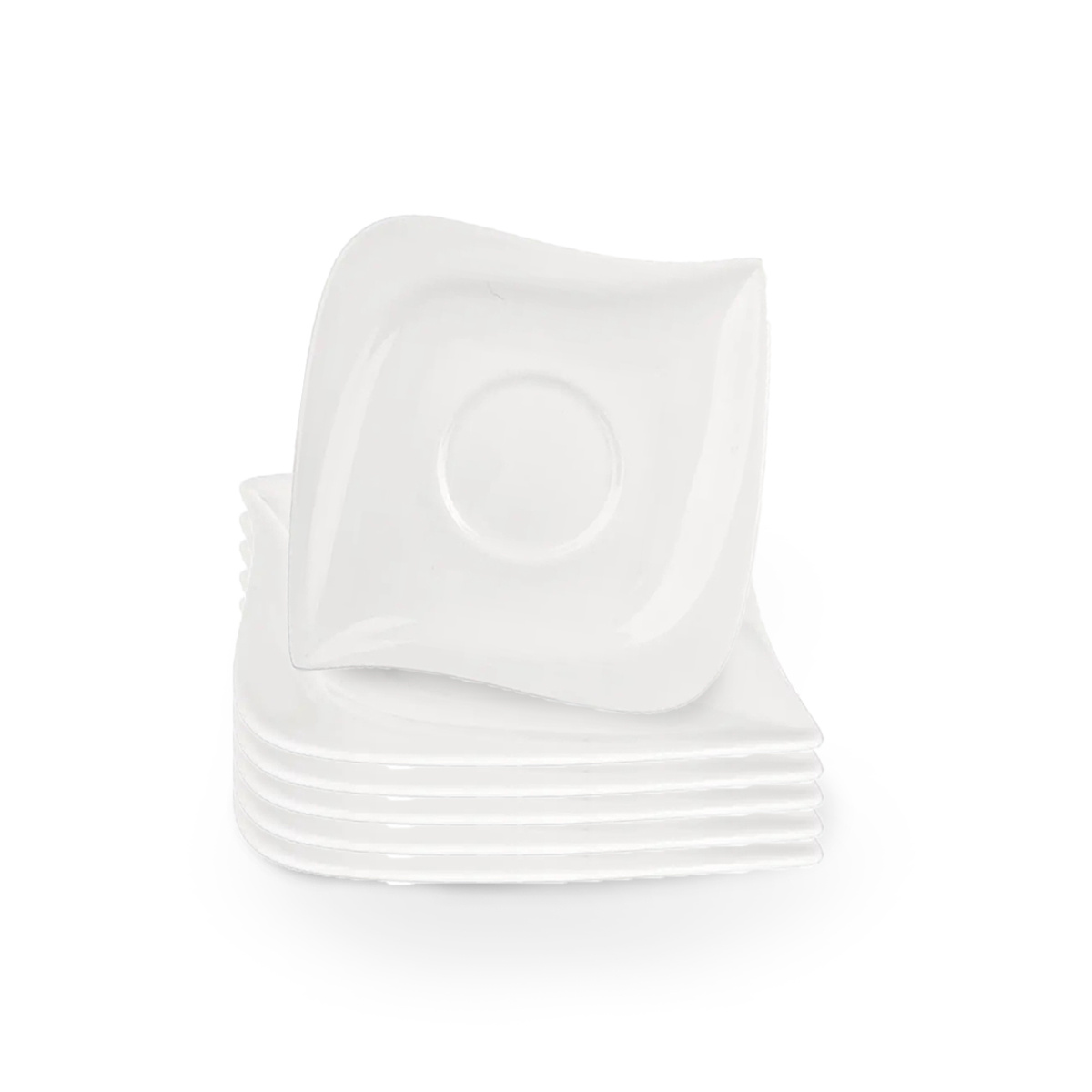 Orion Sada porcelánových podšálok Mona Musica, 13,7 x 13,7 cm, 6 ks Orion Sada porcelánových podšálok Mona Musica, 13,7 x 13,7 cm, 6 ks