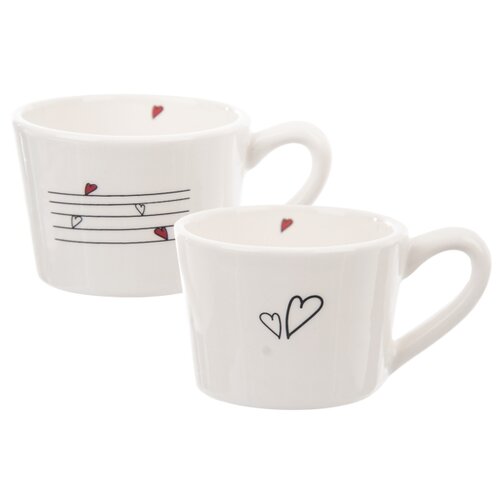 Orion domáce potreby Hrnček SRDIEČKA 2 x 230 ml Orion domáce potreby Hrnček SRDIEČKA 2 x 230 ml