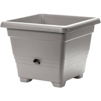 Plastia Samozavlažovací kvetináč Bergamot, sv. sivá, 60 x 60, 60 x 60 cm