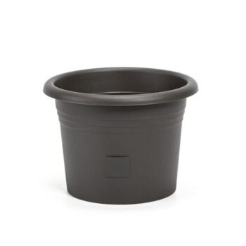 Plastia Samozavlažovací kvetináč Narza pr. 40cm, antracit, pr. 40 cm