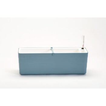 Plastia Samozavlažovací truhlík Berberis 60, sivomodrá + biela , 60 cm