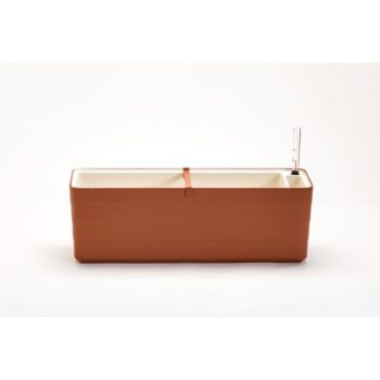 Plastia Samozavlažovací truhlík Berberis 60, terakota + slonová kosť, 60 cm