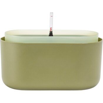 Plastia Samozavlažovací truhlík Tolita zelená, 31 x 16 cm