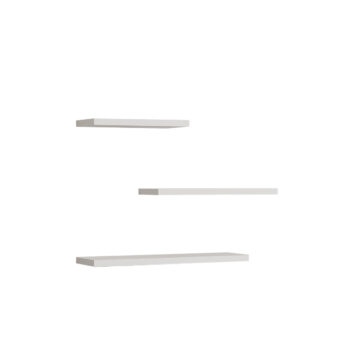 Polička Leila White, 3 ks