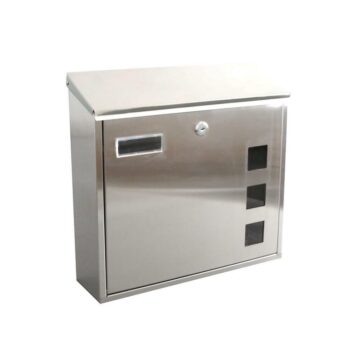 Poštová schránka 350 x 330 x 110 mm, nehrdz. oceľ