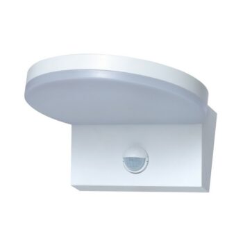 Rabalux 77120 vonkajšie nástenné LED svietidlo so senzorom Batida, biela