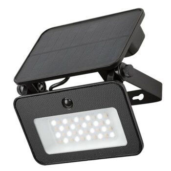 Rabalux 77159 vonkajšie nástenné solárne funkčné LED svietidlo Tarcal, 6W, IP65