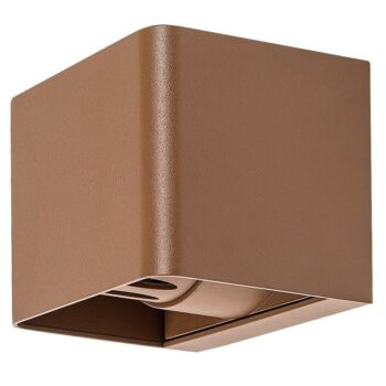 Rabalux 77169 vonkajšie nástenné LED svietidlo Hallstatt, 10 W, hnedá