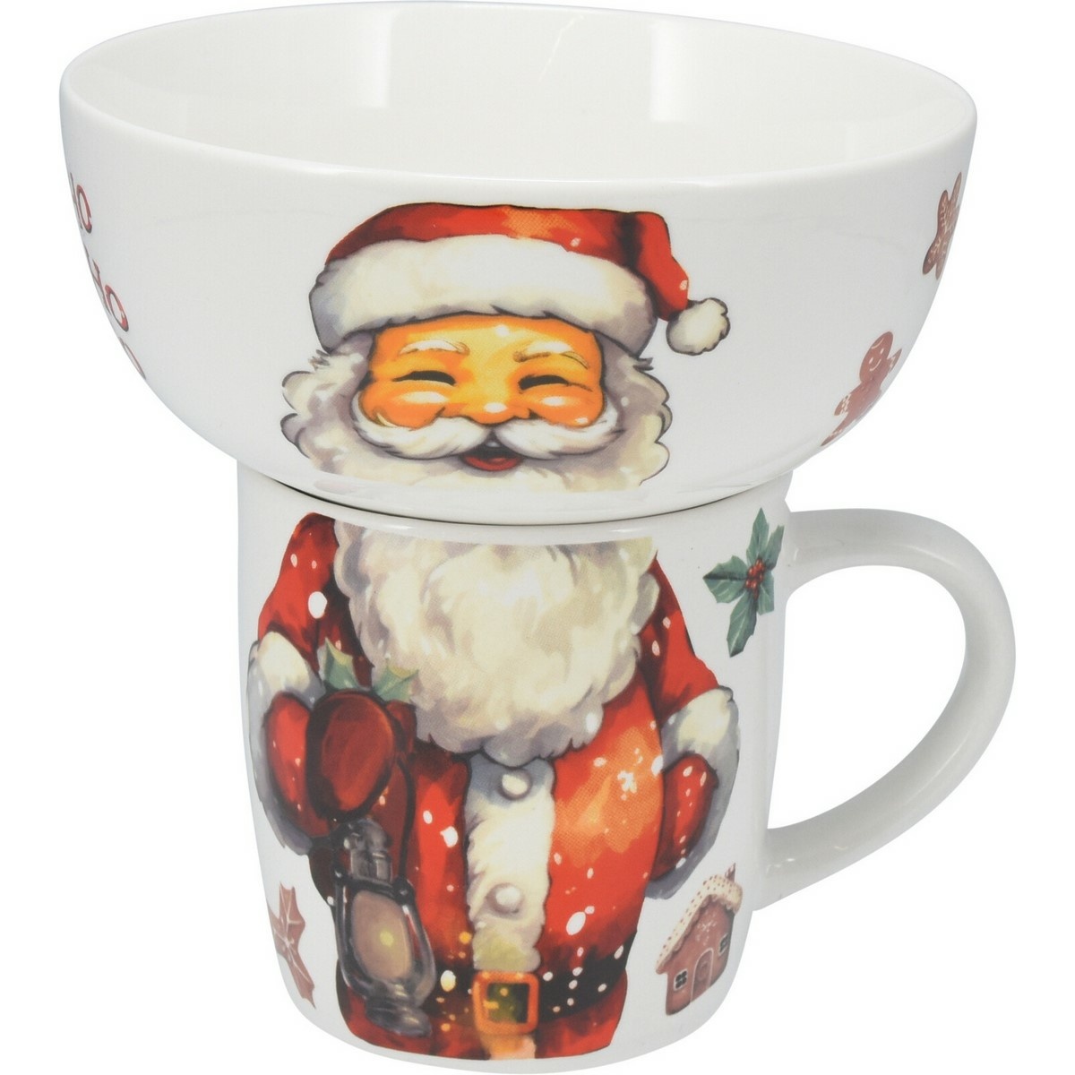 Raňajková sada Santa, 2 ks, porcelán Raňajková sada Santa, 2 ks, porcelán