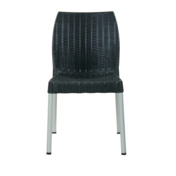 Ratanová stolička bez lakťových opierok Night 41 x 43 x 82 cm