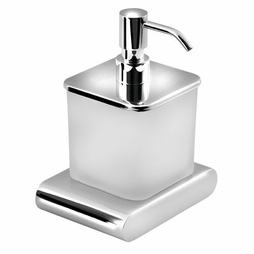 SAPHO RF019 Flori dávkovač mydla, chróm/mliečne sklo SAPHO RF019 Flori dávkovač mydla, chróm/mliečne sklo