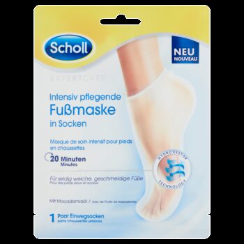 Scholl Maska na nohy s makadamovým olejom
