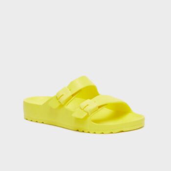 Scholl Pantofle Bahia žltá, veľkosť 40, 40 EU