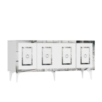 Skrinka Karya White and Silver