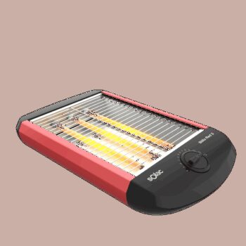 Solac TC5309 plochý hriankovač Stillo Red