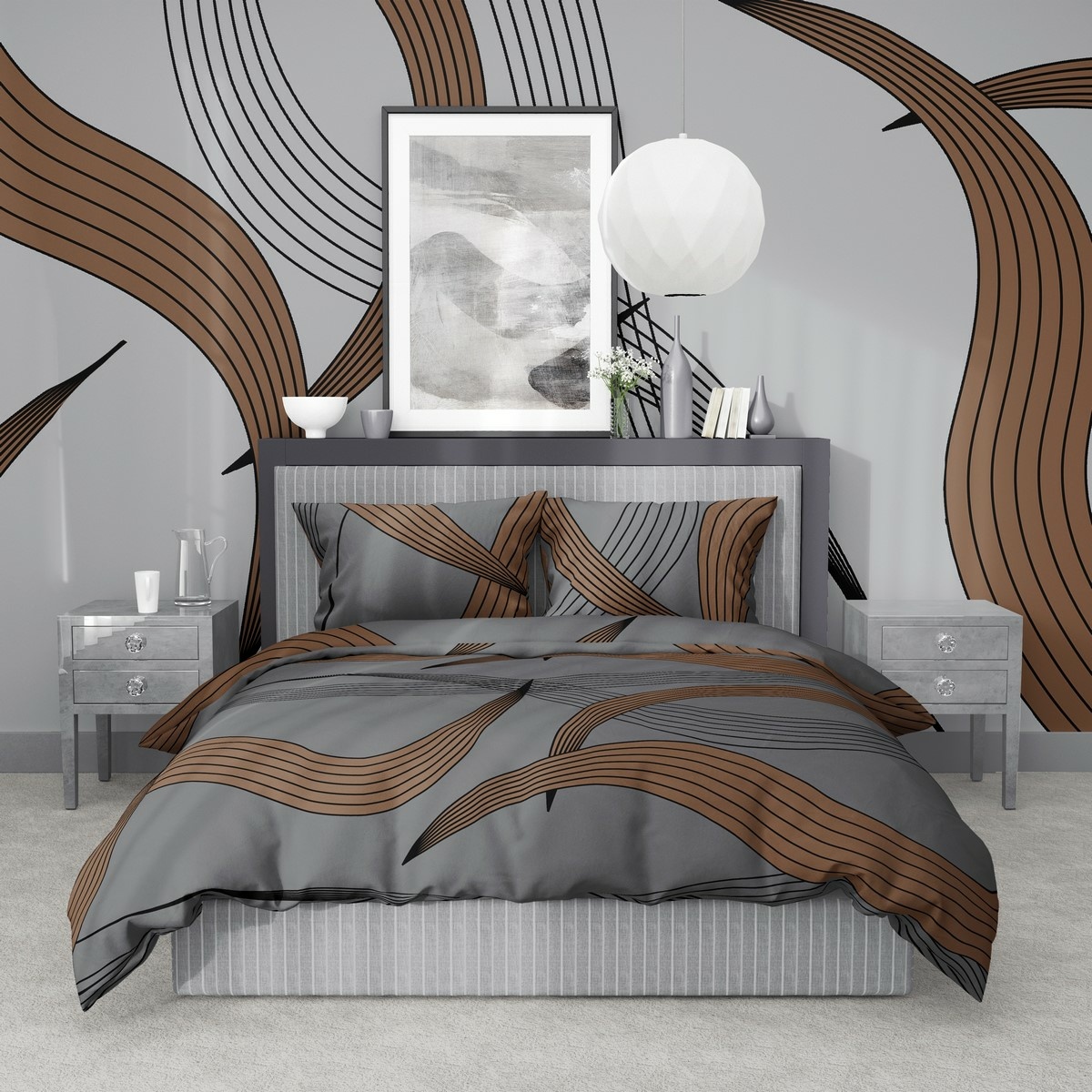 Stanex Saténové obliečky Gold Ribbon, 140 x 220 cm, 70 x 90 cm Stanex Saténové obliečky Gold Ribbon, 140 x 220 cm, 70 x 90 cm