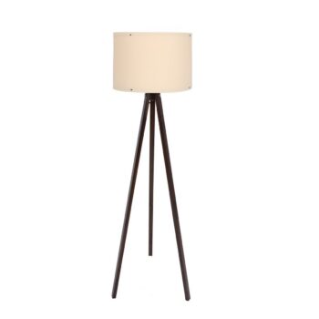 Stojacia lampa Tripod Cream Walnut 101