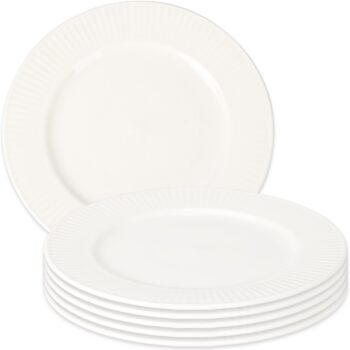 Súprava 6 porcelánových dezertných tanierov Linie 20 cm