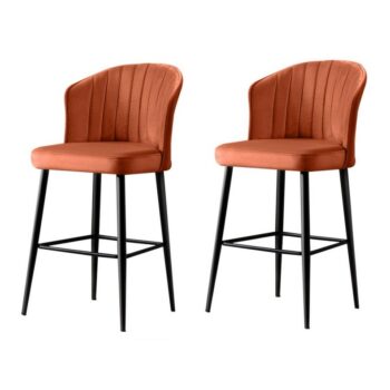 Súprava barových stoličiek Rubi Tile Red, 2 ks, 2 ks