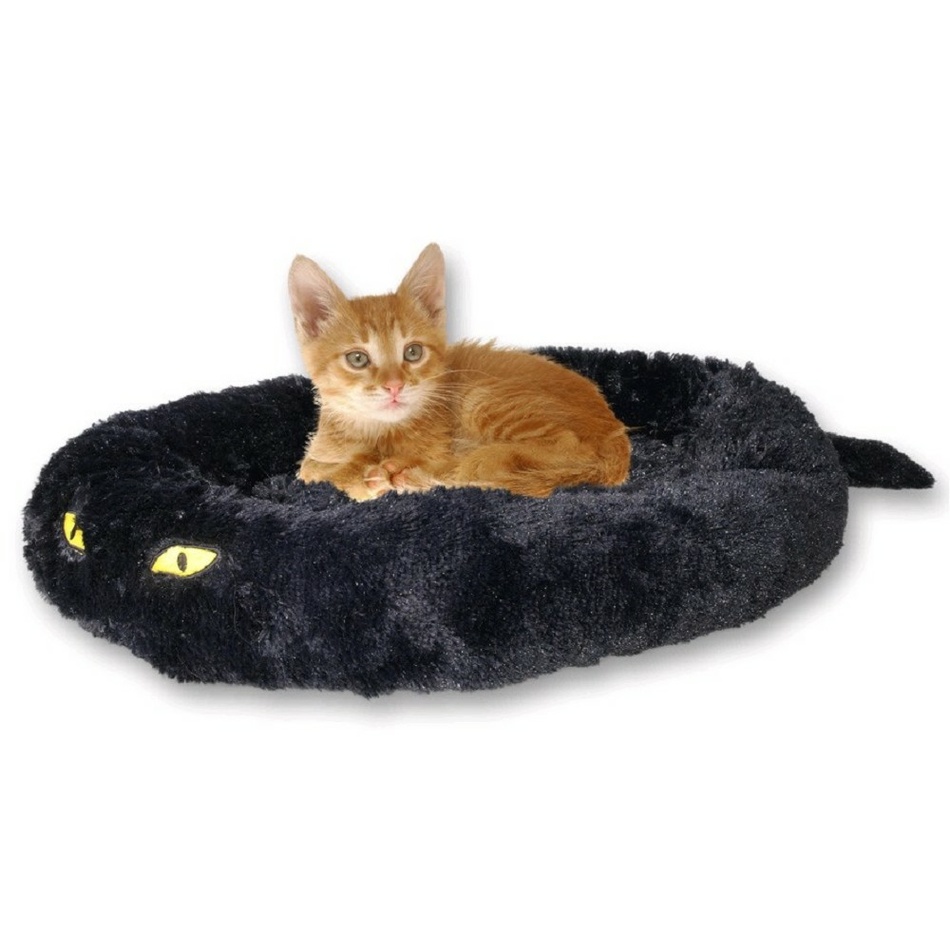 Tommi Poduška Cat in Black, 50 x 40 x 9 cm Tommi Poduška Cat in Black, 50 x 40 x 9 cm