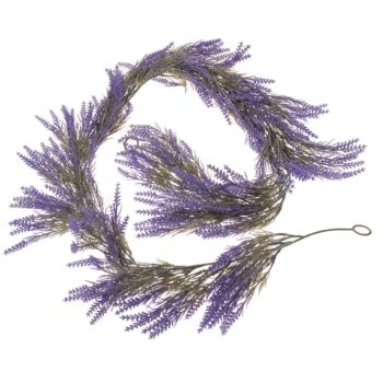 Umelá girlanda Levandule, 170 cm