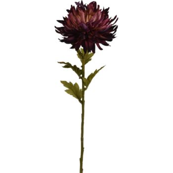 Umelá kvetina Chryzantéma 62 x 18 cm, fialová