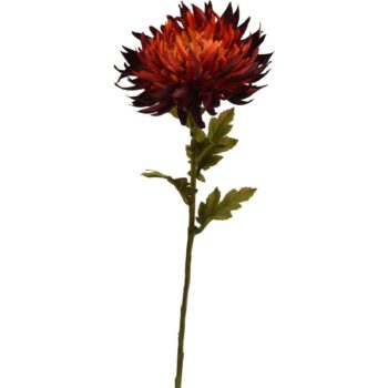 Umelá kvetina Chryzantéma 62 x 18 cm, oranžová