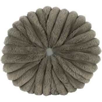 Vankúšik Flower sivá, pr. 38 cm