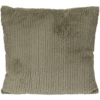 Vankúšik Stripy, sivozelená, 45 x 45 cm