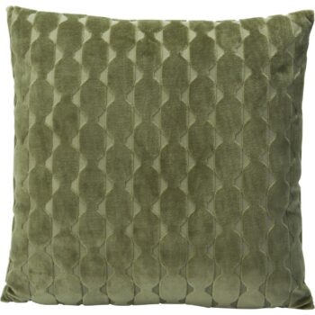 Vankúšik Velvet zelená, 45 x 45 cm