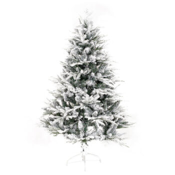 Vianočný zasnežený stromček so stojanom Cardiff, 150 cm, 150 cm