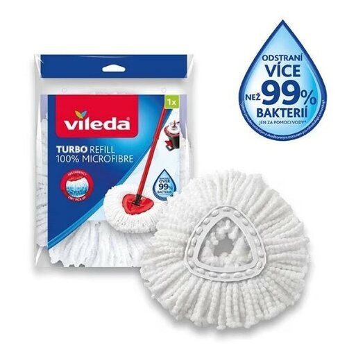 Vileda Náhrada na mop Easy Wring & Clean TURBO Classic Vileda Náhrada na mop Easy Wring & Clean TURBO Classic