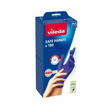 Vileda Safe Hands rukavice M/L 100 ks, M / L