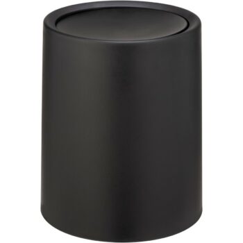 Wenko Odpadkový kôš s výkyvným vekom Atri 6 l, čierna